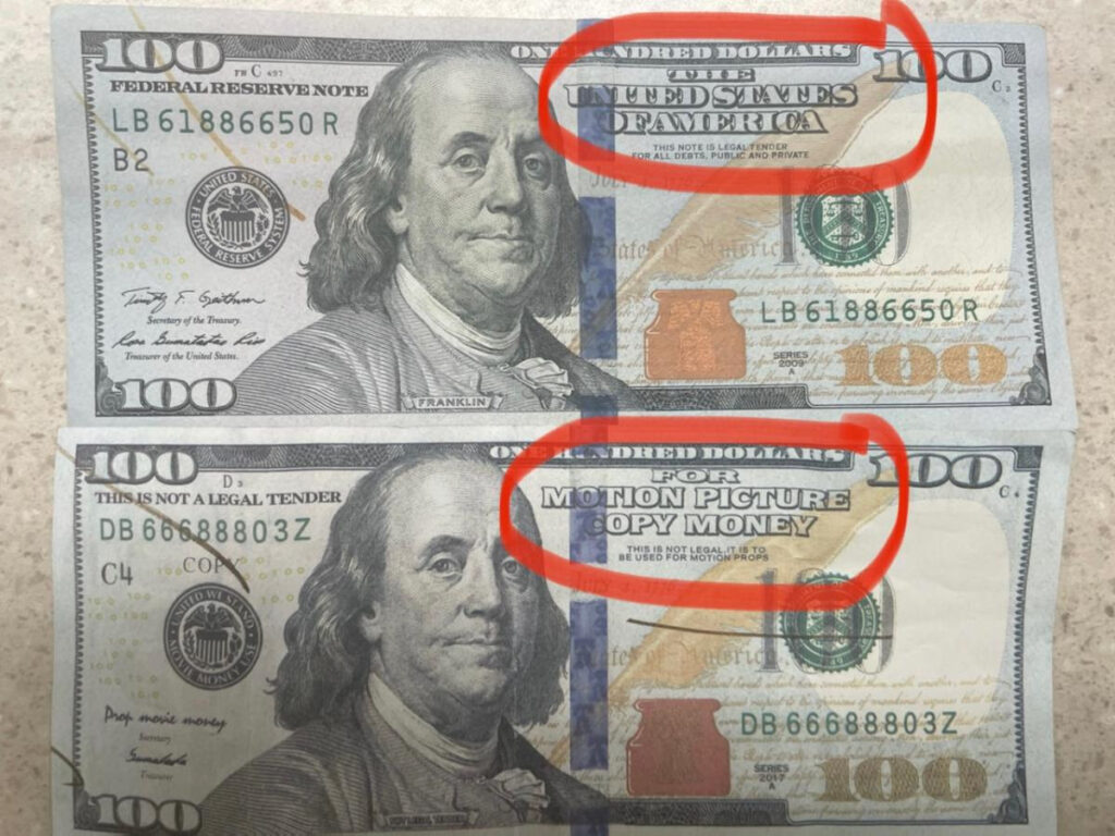 fake currency