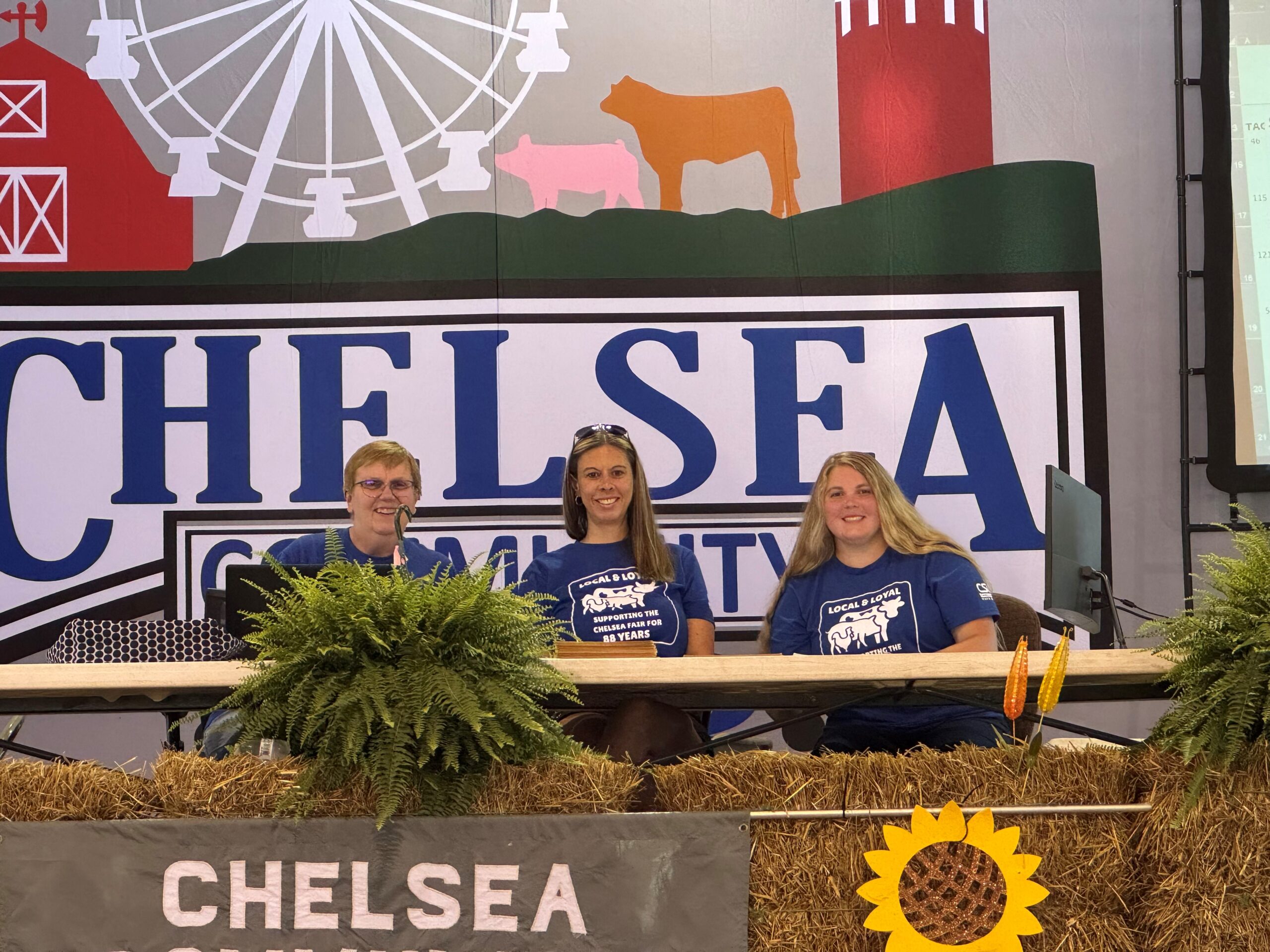 Chelsea Community Fair Livestock Auction CSB Team